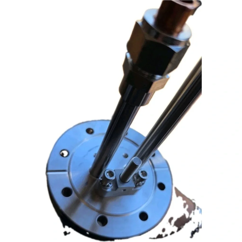 Dual  Tube / 4.5 CF Flange Vacuum Fast Ship See Photo Please